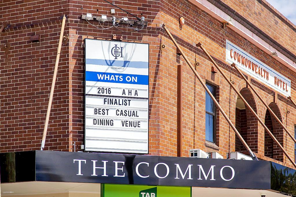 Commonwealth Hotel Newcastle Eksteriør billede